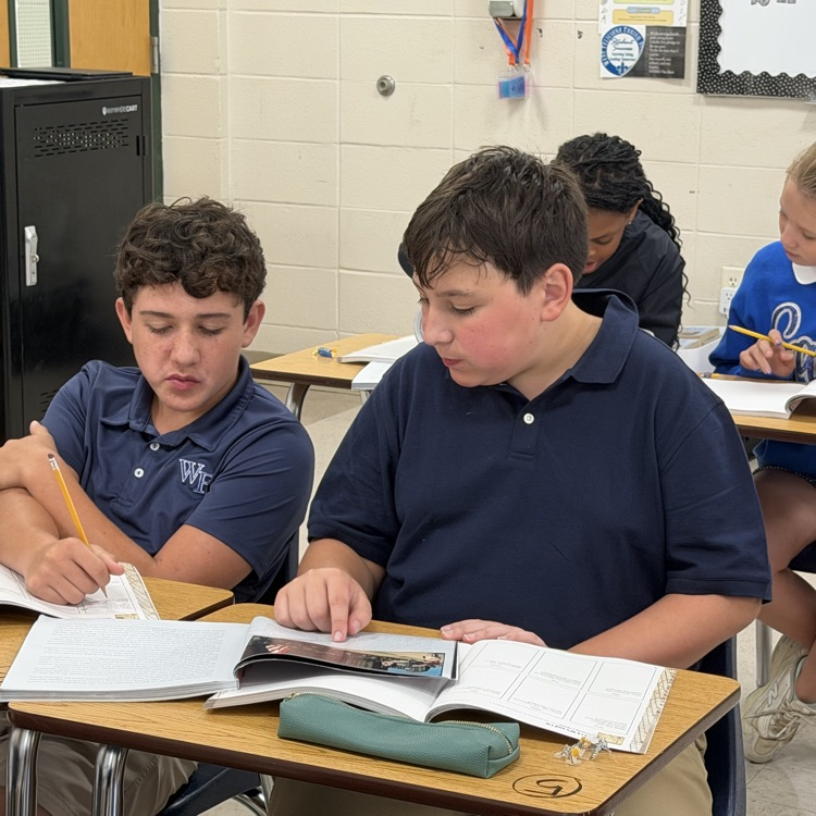 students collaborate