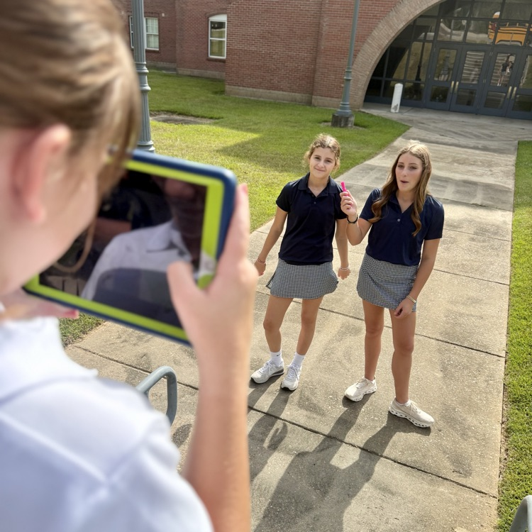 Students practice interview skills