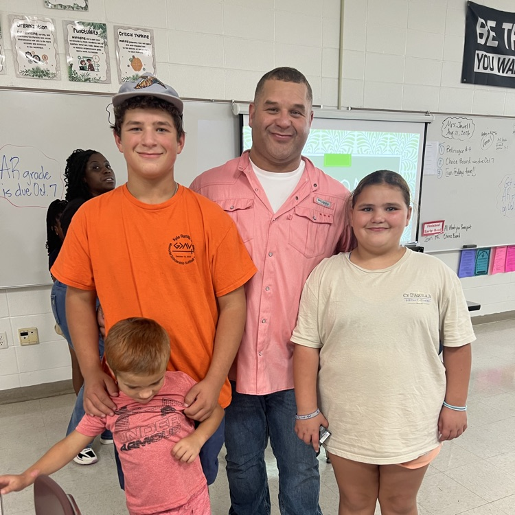 families attend open house