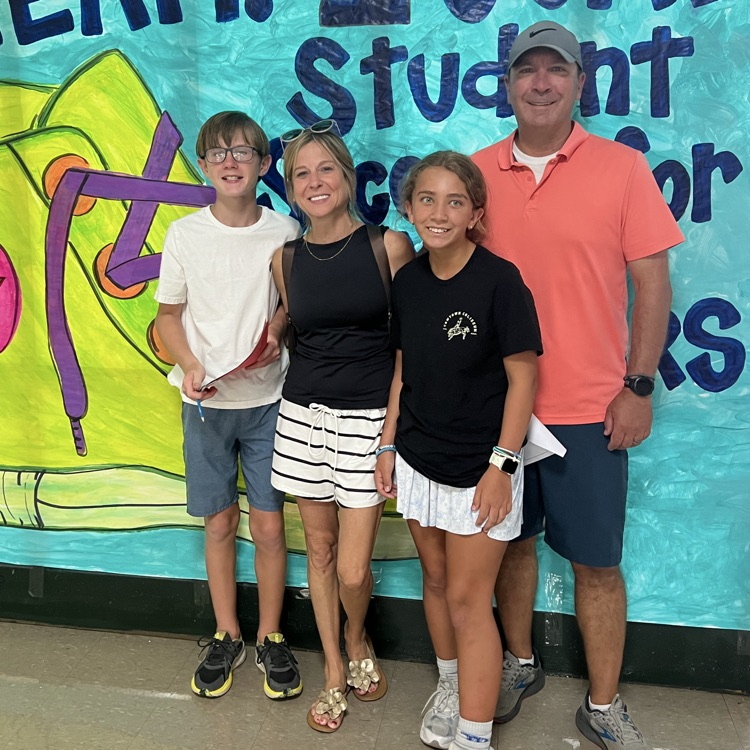 families attend open house