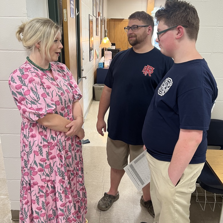 families attend open house