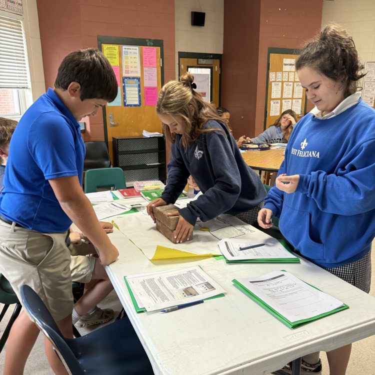 students study properties of rocks