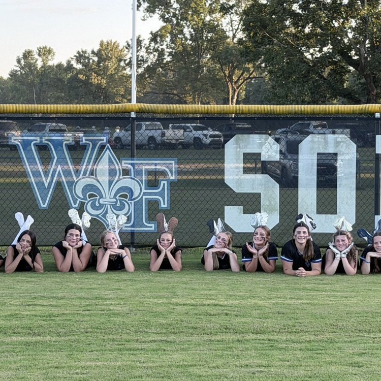 girls pose after the game