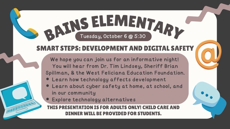 Bains Smart Steps Family Night
