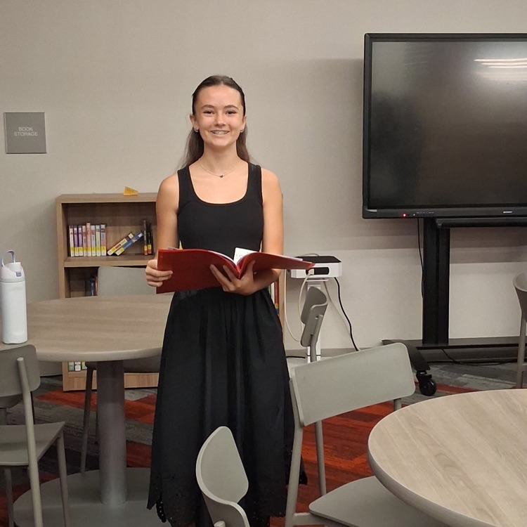 Mae Roberts pictured with music book