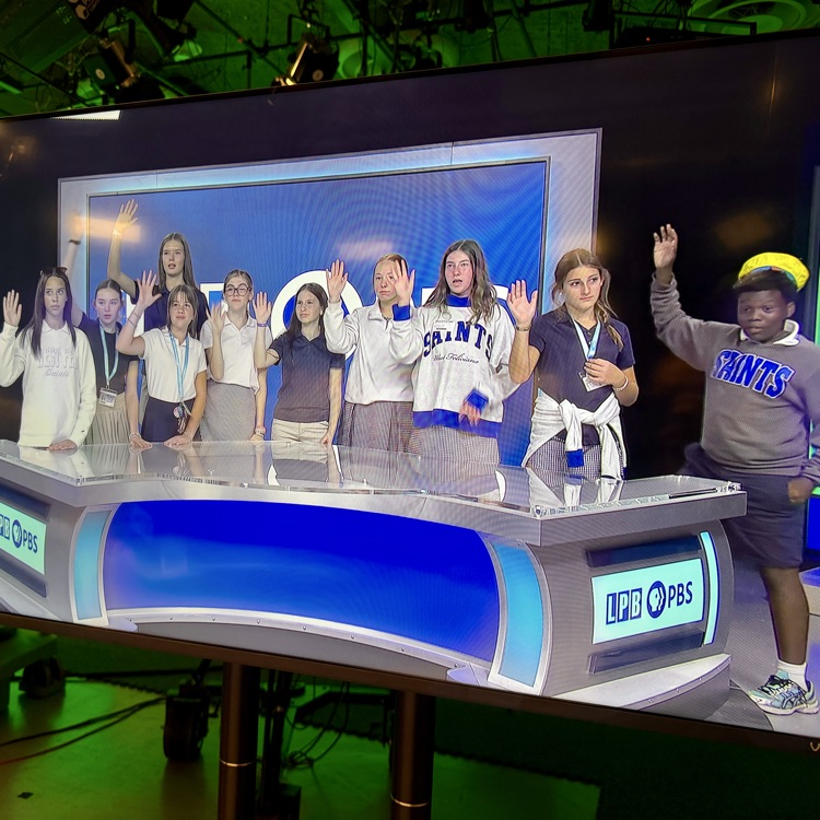 students pictured on teleport