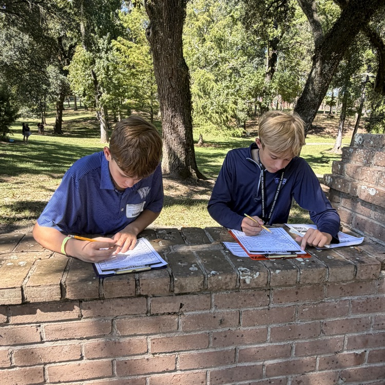 Students collaborate to solve an escape room challenge.