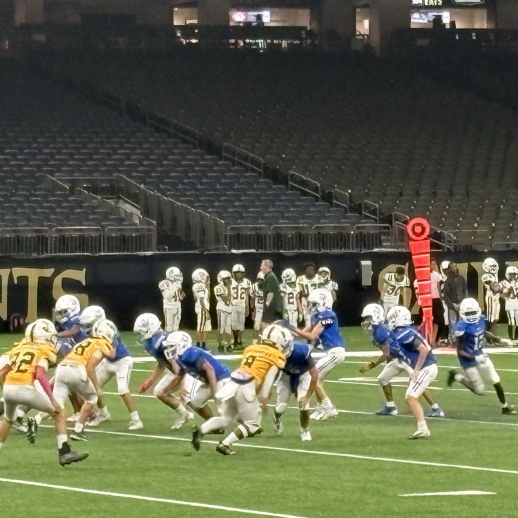 Saints take the field