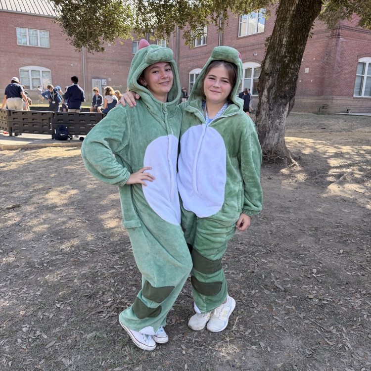 students dress up for homecoming