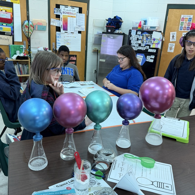 Chemical reaction experiment 