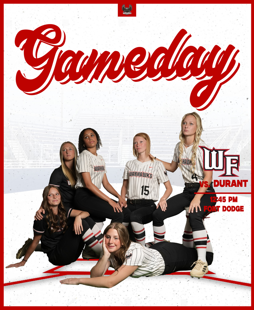 West Fork State Softball Gameday vs. Durant!!
