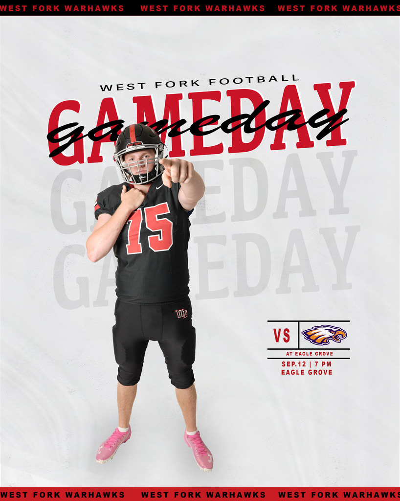 West Fork Football Game Day at Eagle Grove!