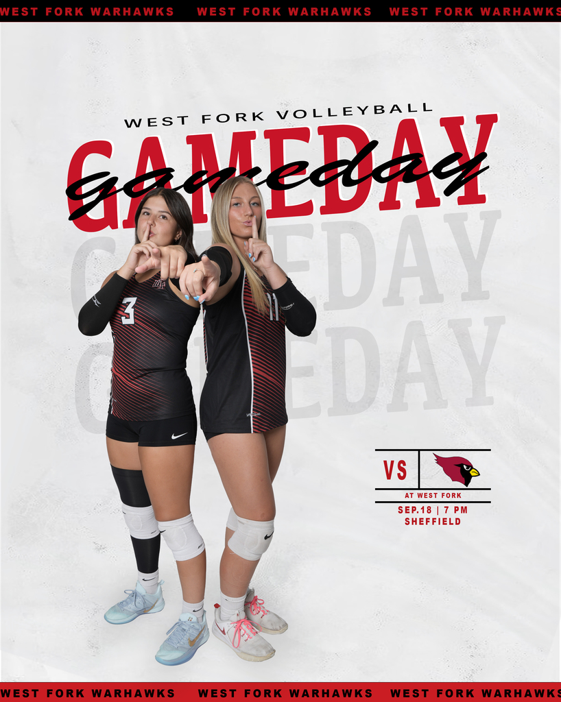 West Fork Volleyball Game Day!