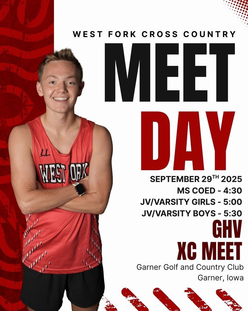 West Fork Cross Country at the GHV Cross Country Meet today!!