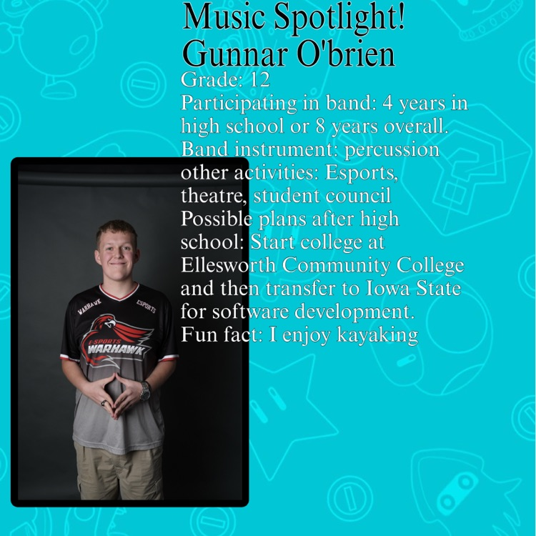 senior Gunnar O’Brien