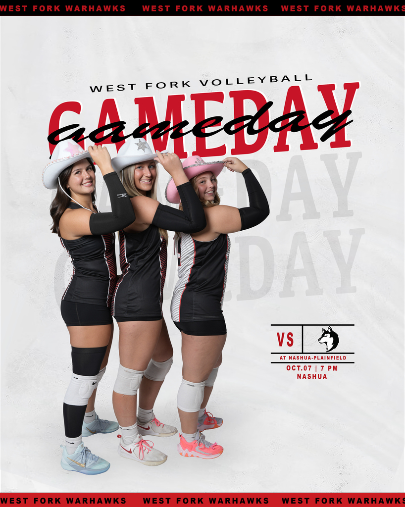 West Fork Volleyball Game Day at Nashua!!