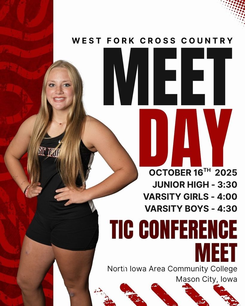 West Fork Cross Country Meet Day at the Top of Iowa Conference Meet!!