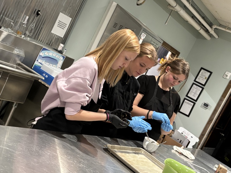 Nutrition class students