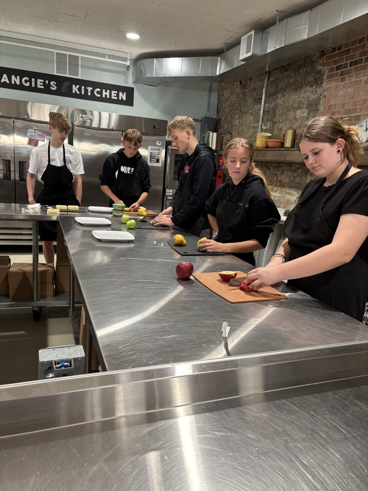 Nutrition class students