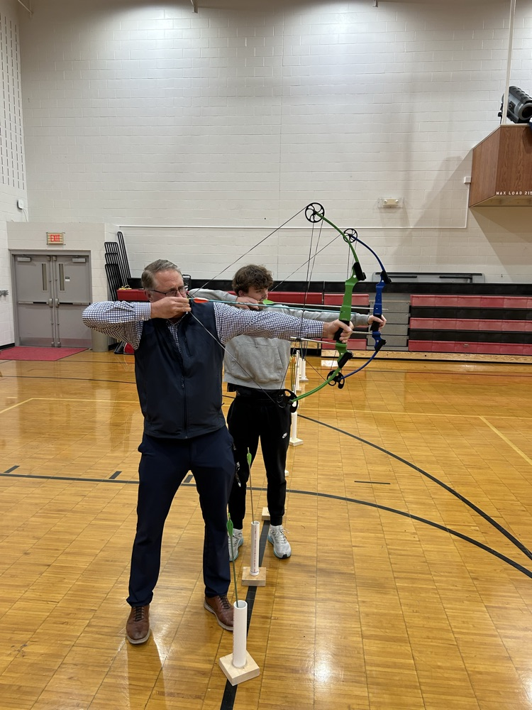 The competition level raises a little when Mr. Kruger joins in PE class!