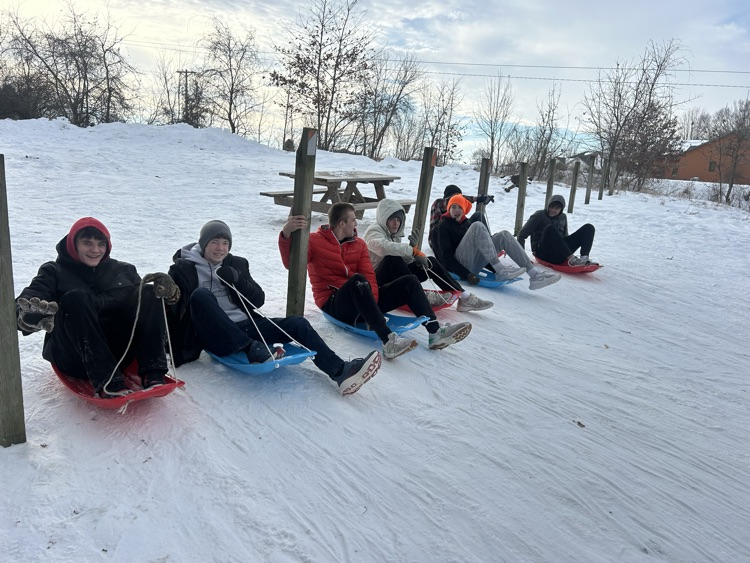 sledding