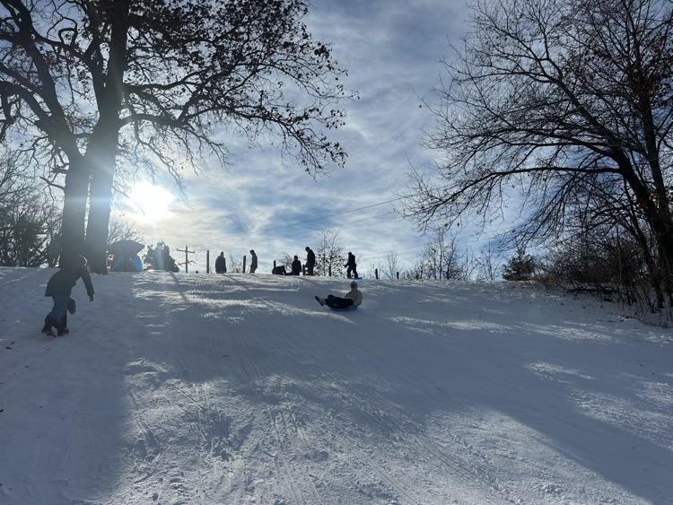 sledding