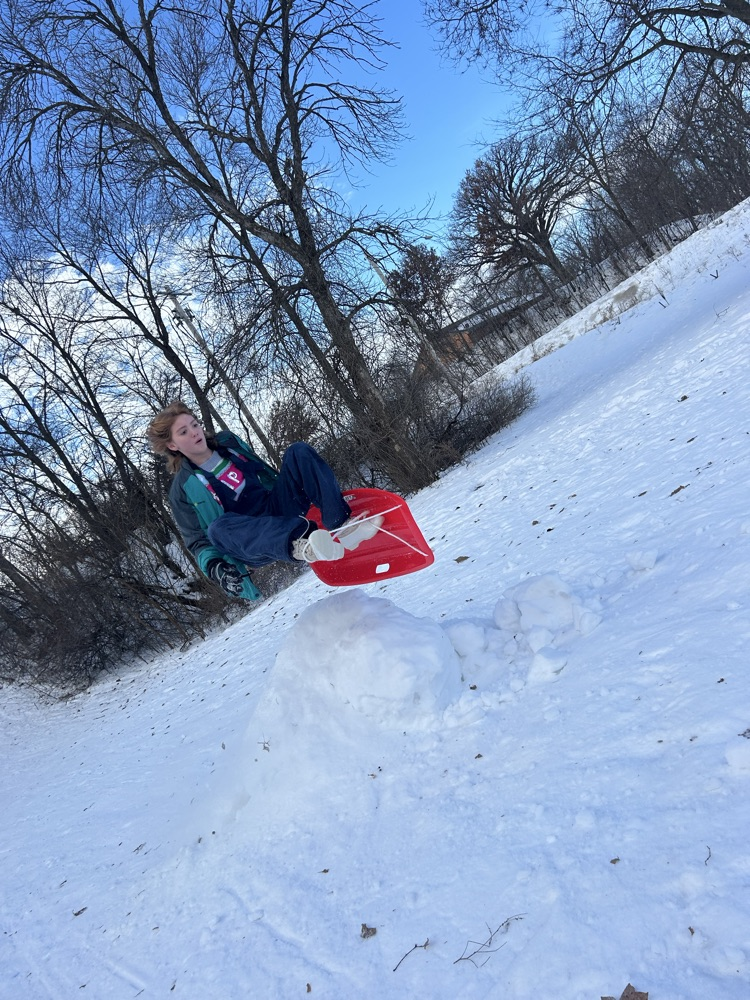 sledding