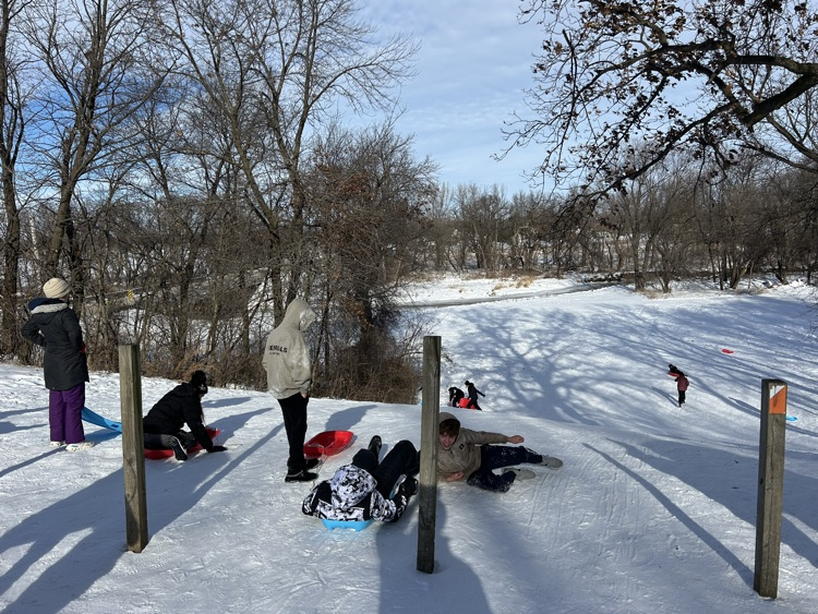 sledding