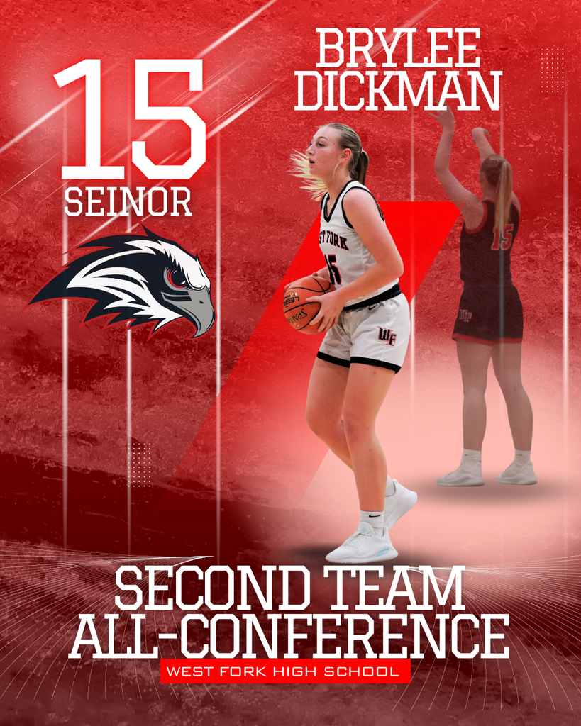 brylee dickman second team all-conference