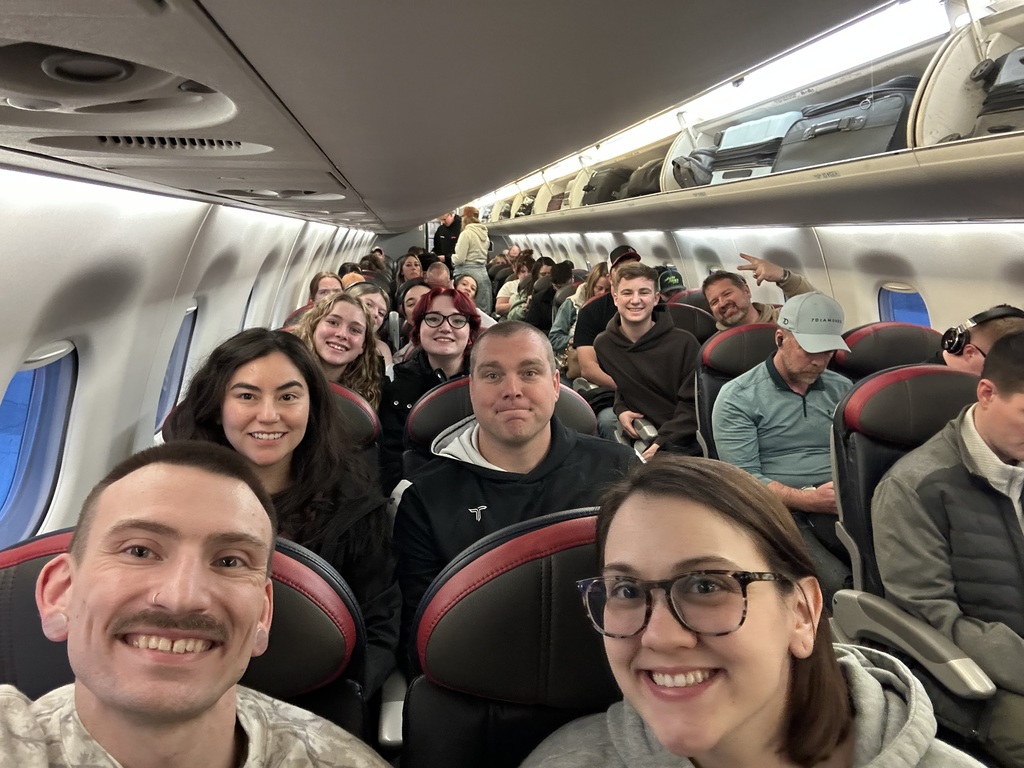 West Fork Choir NYC trip is off to a great start!