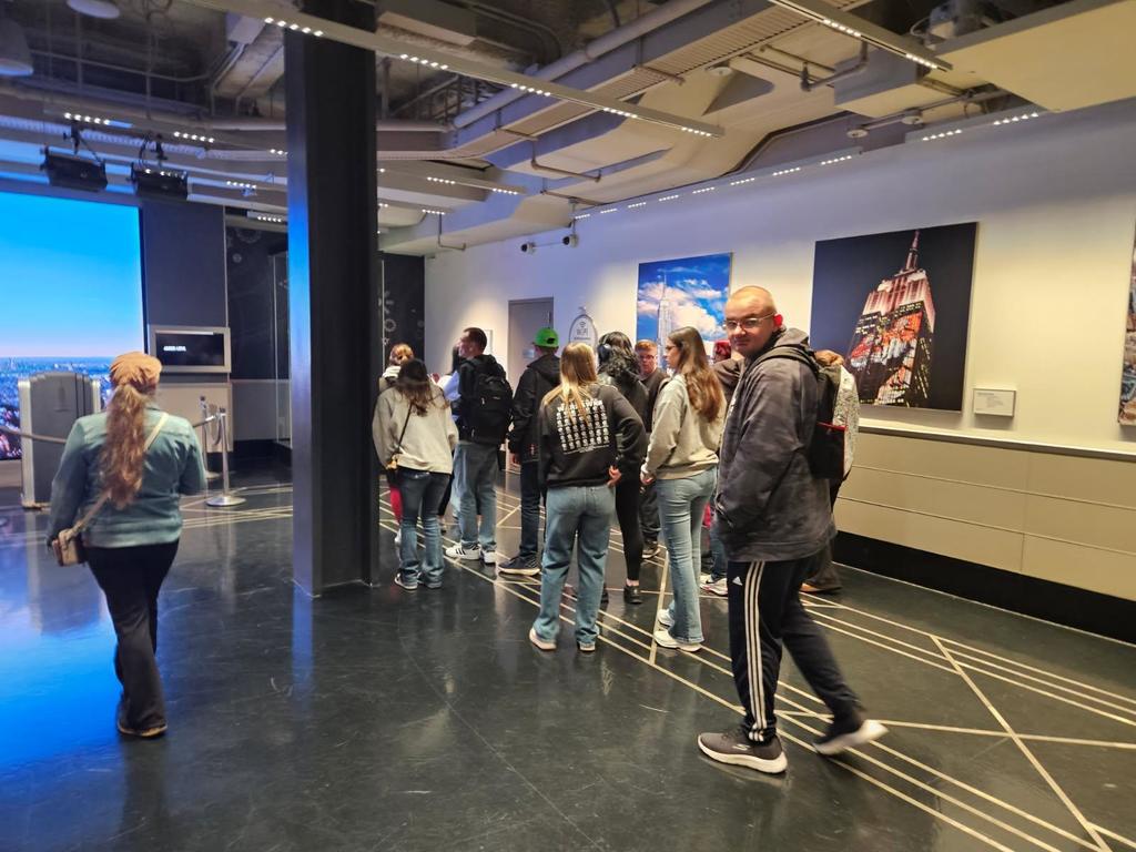 West Fork Choir NYC trip is off to a great start!