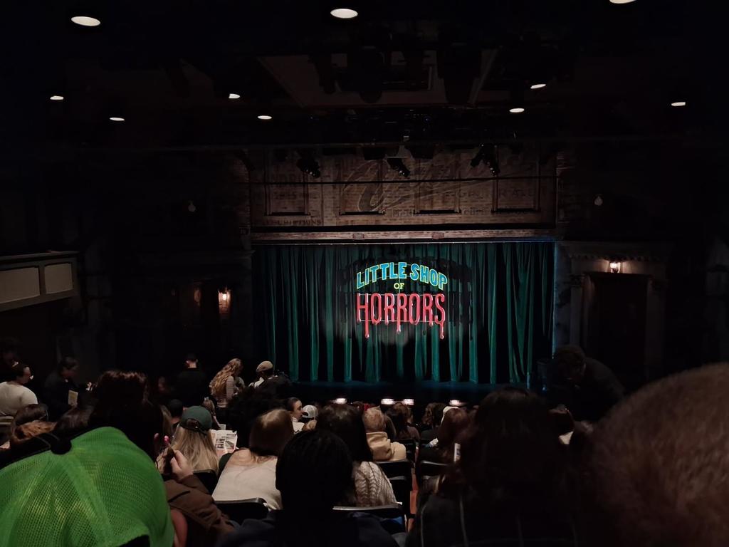 High School Choir NYC Trip Day 2:  4 hour vocal rehearsal, Dallas BBQ, and Little Shop of Horrors.  We are having a blast!