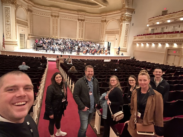 West Fork HS Choir Trip to NYC Day 4: Carnegie Hall, Central Park, and Boat Cruise. 