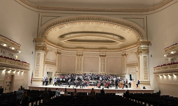 West Fork HS Choir Trip to NYC Day 4: Carnegie Hall, Central Park, and Boat Cruise. 