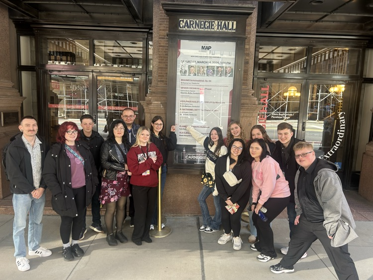 West Fork HS Choir Trip to NYC Day 4: Carnegie Hall, Central Park, and Boat Cruise. 
