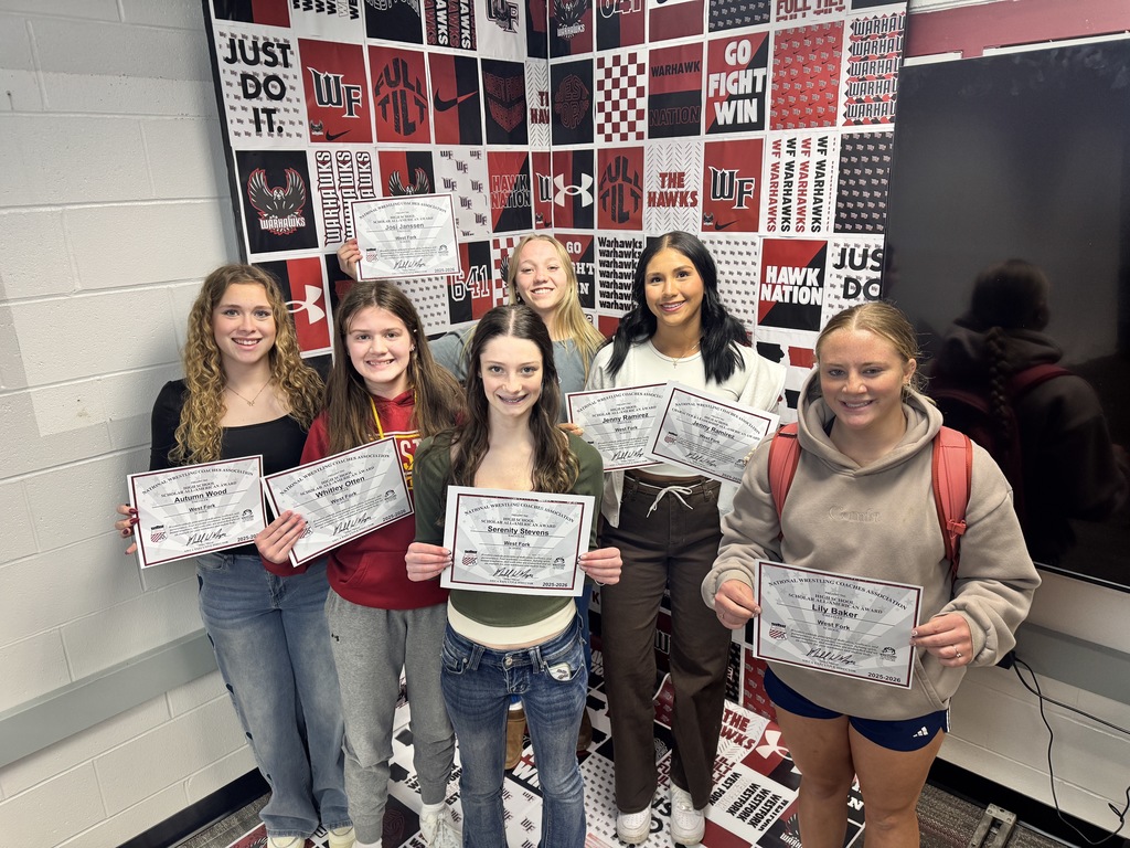 We’re proud to recognize our West Fork Girls Wrestling athletes who earned National Scholar All-American honors!  These young women have shown incredible dedication both on the mat and in the classroom, achieving a 3.5 GPA or higher. Your hard work, discipline, and commitment truly set the standard for what it means to be a student-athlete.