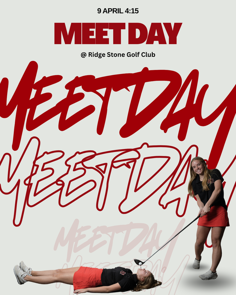 Girls varsity meet day @Ridge Stone Golf Club 4:15pm