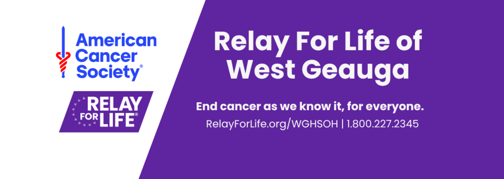 Relay for Life banner