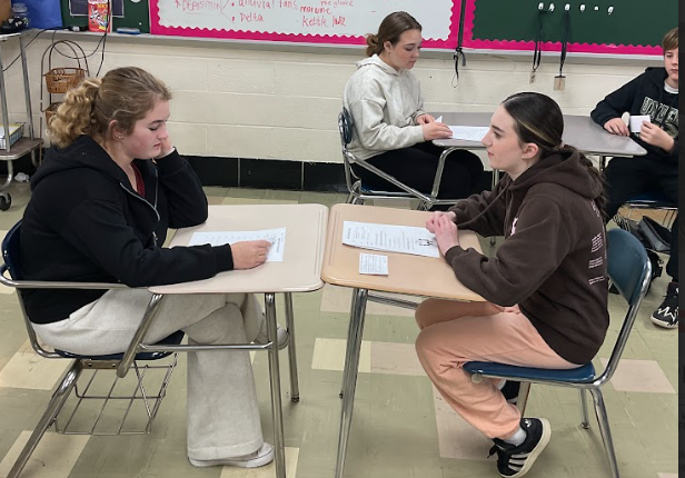 Students participating in Mock Interview