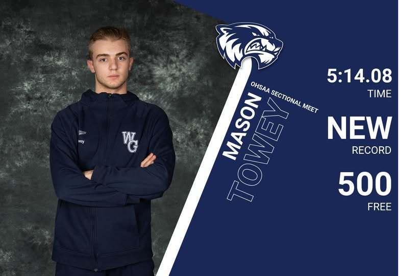 Swimmer Set New Record