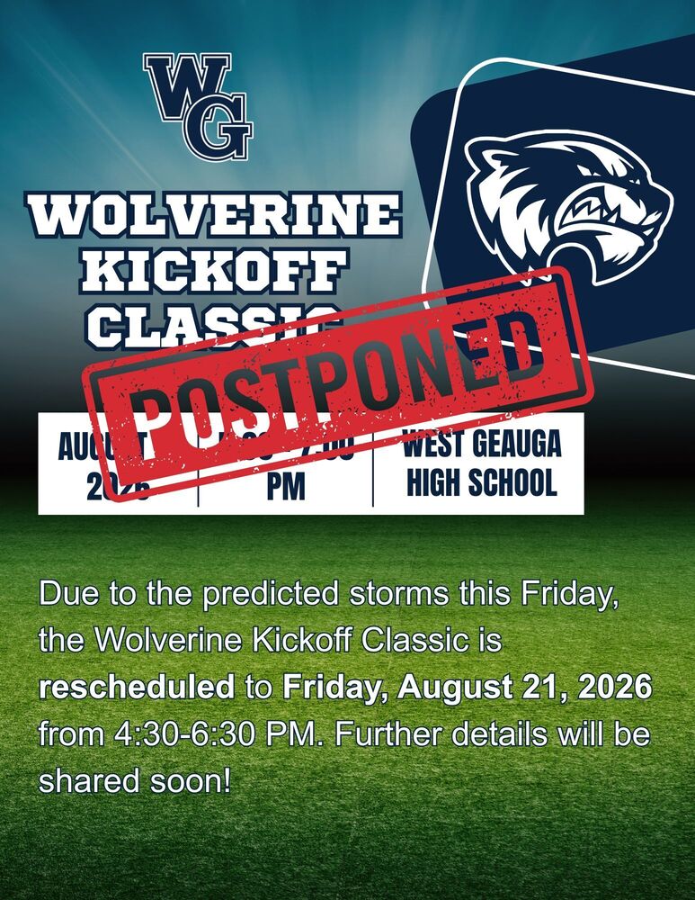 Wolverine Kickoff Classic Flyer