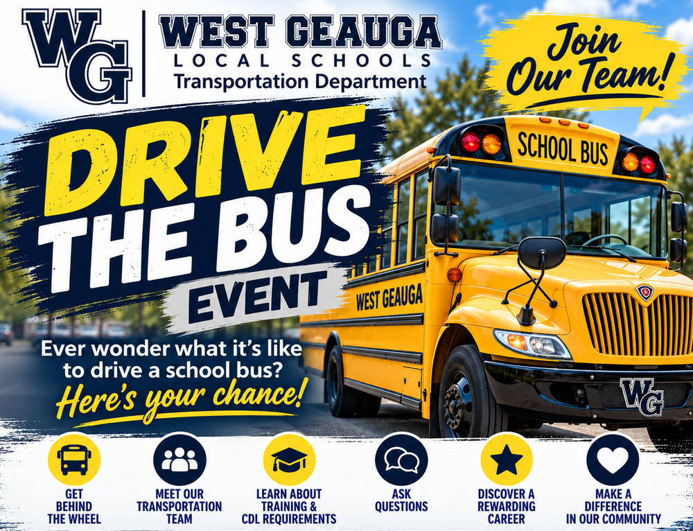Drive the Bus Flyer