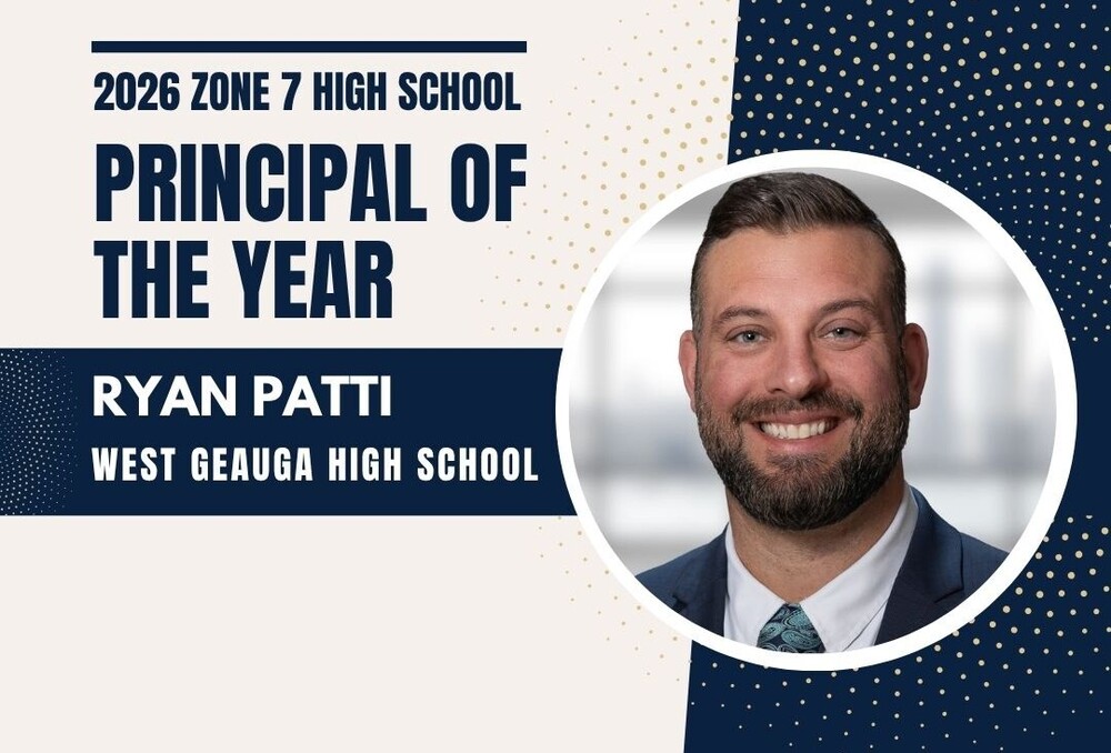 2026 Zone 7 High School Principal of the Year Ryan Patti