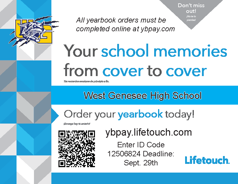 Yearbook Ordering Info