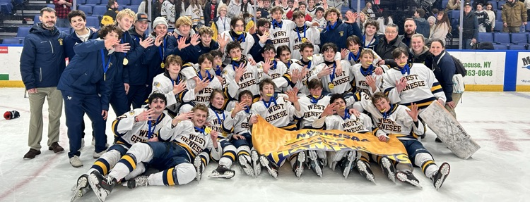 boys hockey champs
