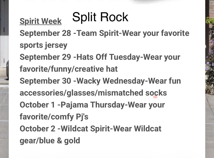 spirit week