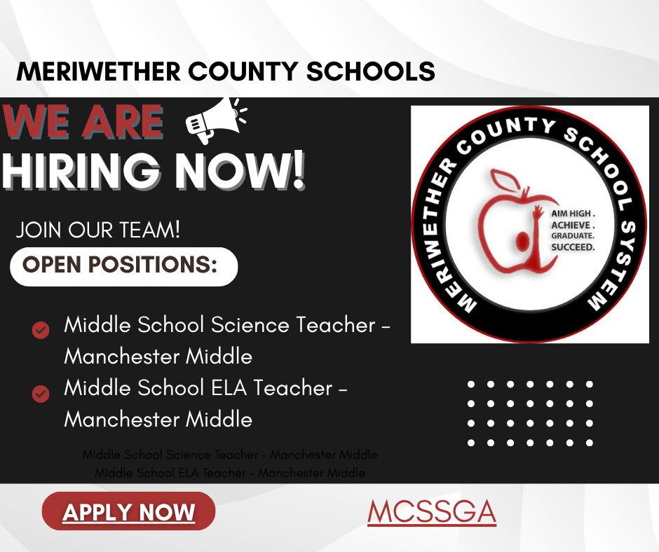 Middle School Job Postings