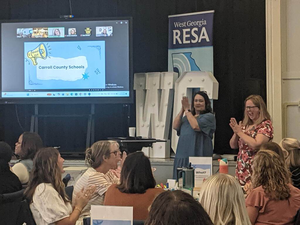 Two Literacy Coaches