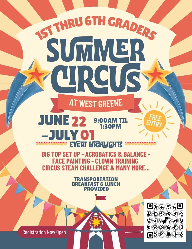 Summer Circus - Summer Learning Program at WG