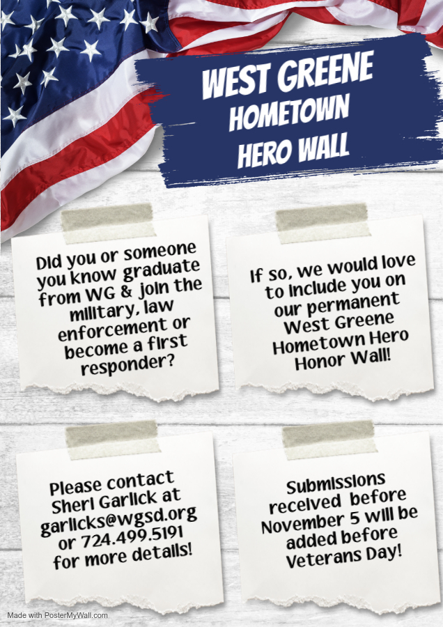 HOMETOWN HERO HONOR WALL